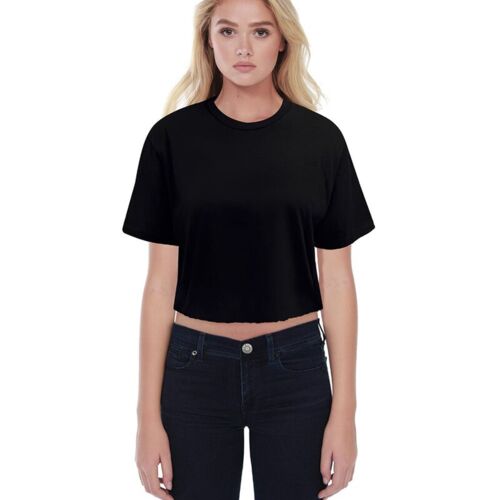 Women's Crop Boyfriend T-Shirt Thumbnail