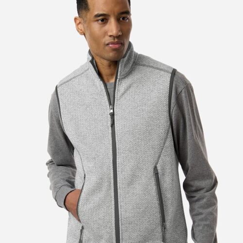 Men's Jasper Jacquard Fleece Vest Thumbnail