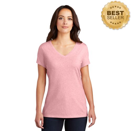 Ladies Super Soft Tri-Blend V-Neck T-Shirt Thumbnail