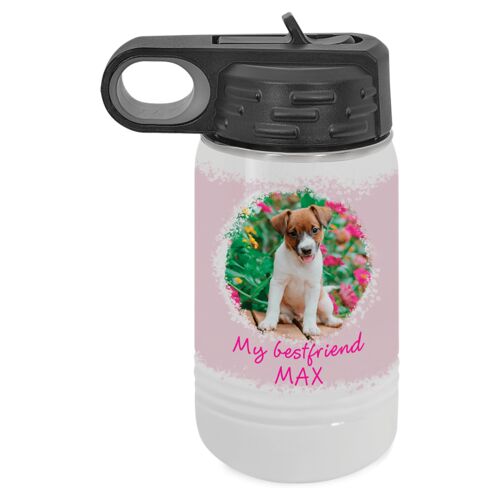 Printed Polar Camel 12oz Water Bottle - Sublimation Thumbnail