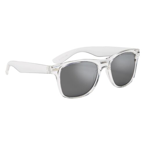 Crystalline Mirrored Malibu Sunglasses Thumbnail